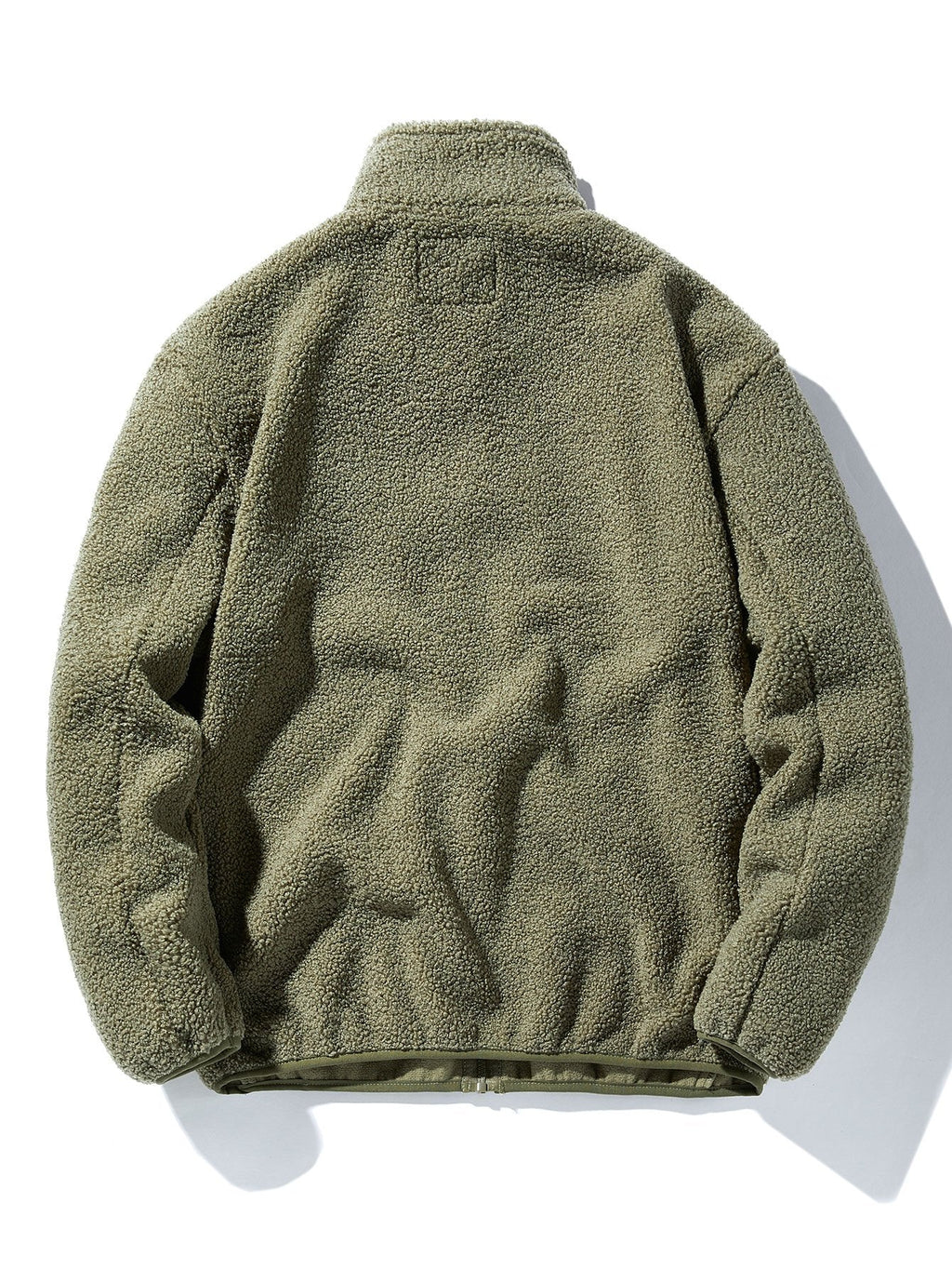 Men's Teddy Fleece Zip-Up Jacket – Soft Borg Textured Outerwear