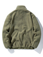 Men's Teddy Fleece Zip-Up Jacket – Soft Borg Textured Outerwear