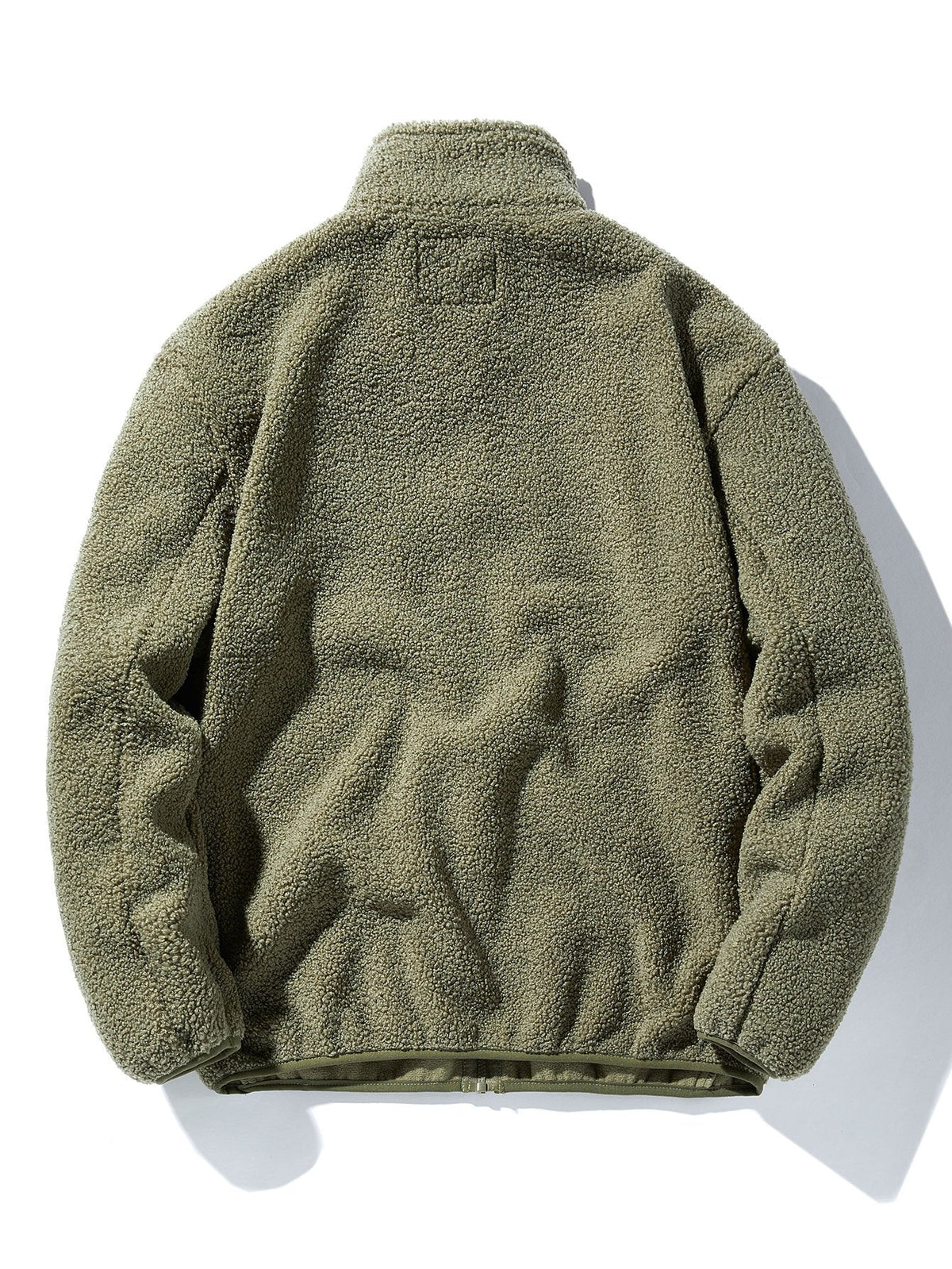 Men's Teddy Fleece Zip-Up Jacket – Soft Borg Textured Outerwear