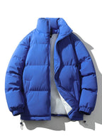 Men's Padded Puffer Jacket – Warm Quilted Winter Outerwear