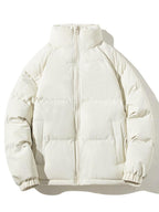 Men's Padded Puffer Jacket – Warm Winter Zip-Up Outerwear
