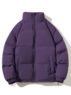 Men's Padded Puffer Jacket – Warm Winter Zip-Up Outerwear