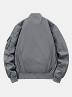 Men's Multi-Pocket Utility Bomber Jacket