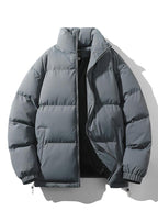 Men's Padded Puffer Jacket – Warm Quilted Winter Outerwear
