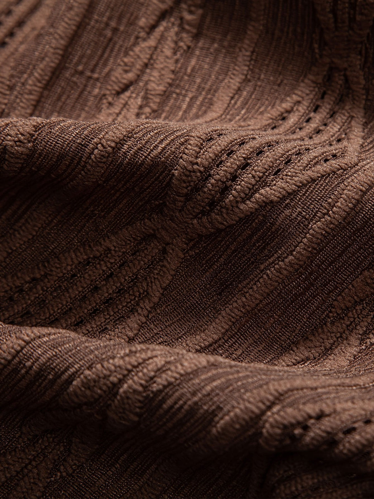 Men's Eyelet Jacquard Shirt and Shorts Resort Set