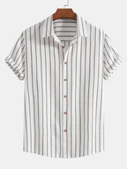 Men's Two-Tone Short Sleeve Co-Ord Set