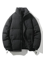 Men's Padded Puffer Jacket – Warm Quilted Winter Outerwear