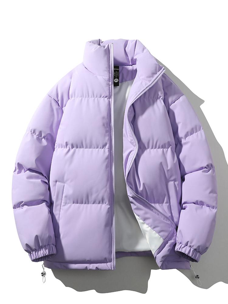 Men's Padded Puffer Jacket – Warm Quilted Winter Outerwear