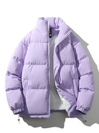 Men's Padded Puffer Jacket – Warm Quilted Winter Outerwear