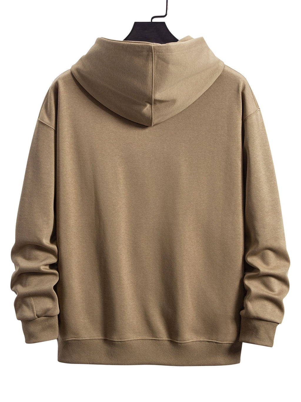 Men's Basic Tracksuit Set – Pullover Hoodie and Cuffed Joggers