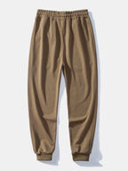 Men's Basic Tracksuit Set – Pullover Hoodie and Cuffed Joggers