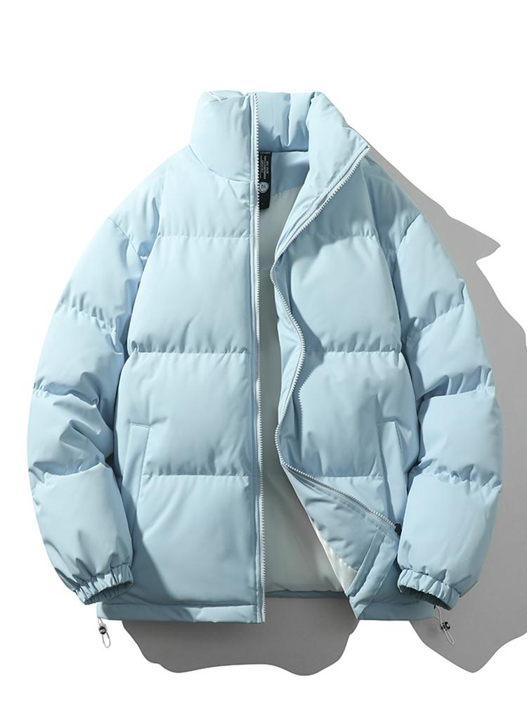 Men's Padded Puffer Jacket – Warm Quilted Winter Outerwear