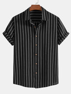 Men's Two-Tone Short Sleeve Co-Ord Set