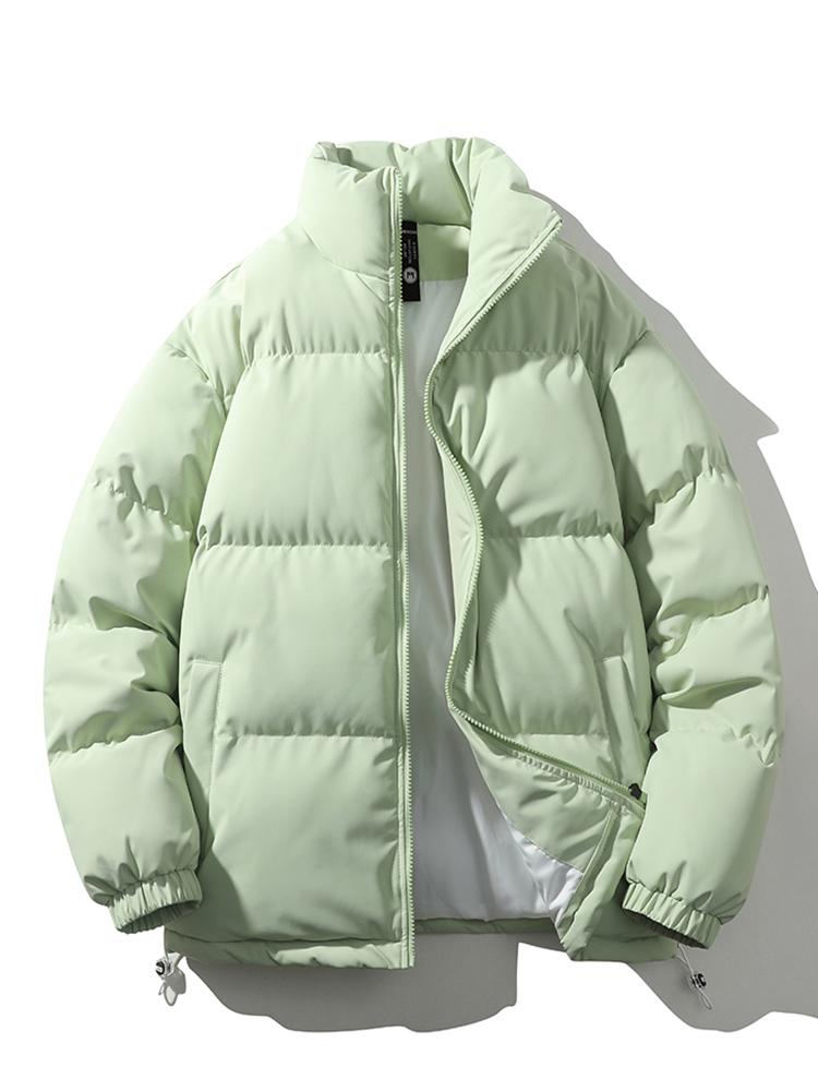 Men's Padded Puffer Jacket – Warm Quilted Winter Outerwear