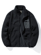 Men's Teddy Fleece Zip-Up Jacket – Soft Borg Textured Outerwear