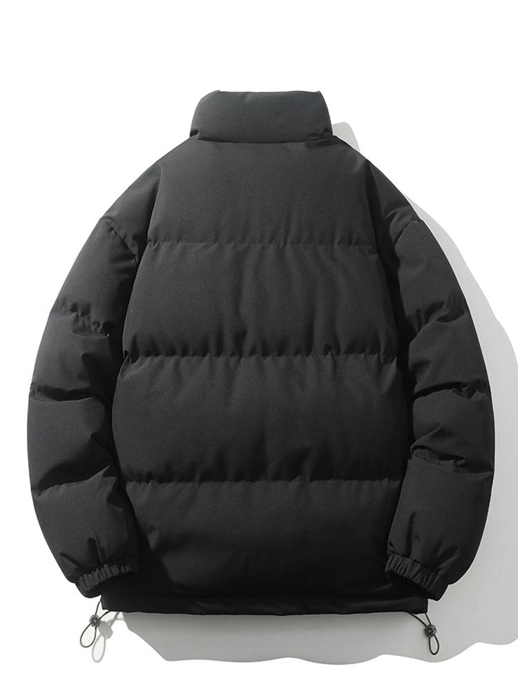 Men's Padded Puffer Jacket – Warm Quilted Winter Outerwear
