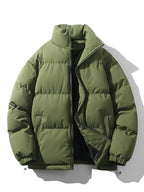 Men's Padded Puffer Jacket – Warm Quilted Winter Outerwear