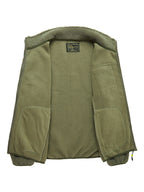 Men's Teddy Fleece Zip-Up Jacket – Soft Borg Textured Outerwear