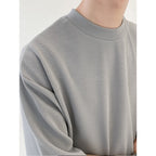 Men's Textured Shirt – Structured Fabric Button Up in Army Green or Light Grey