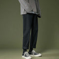 Men's Loose Straight Trousers – Clean Wide Pants in Black, Khaki or Army Green