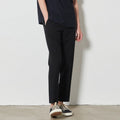 Men's Ankle Length Trousers – Cropped Tapered Pants in Black or Khaki