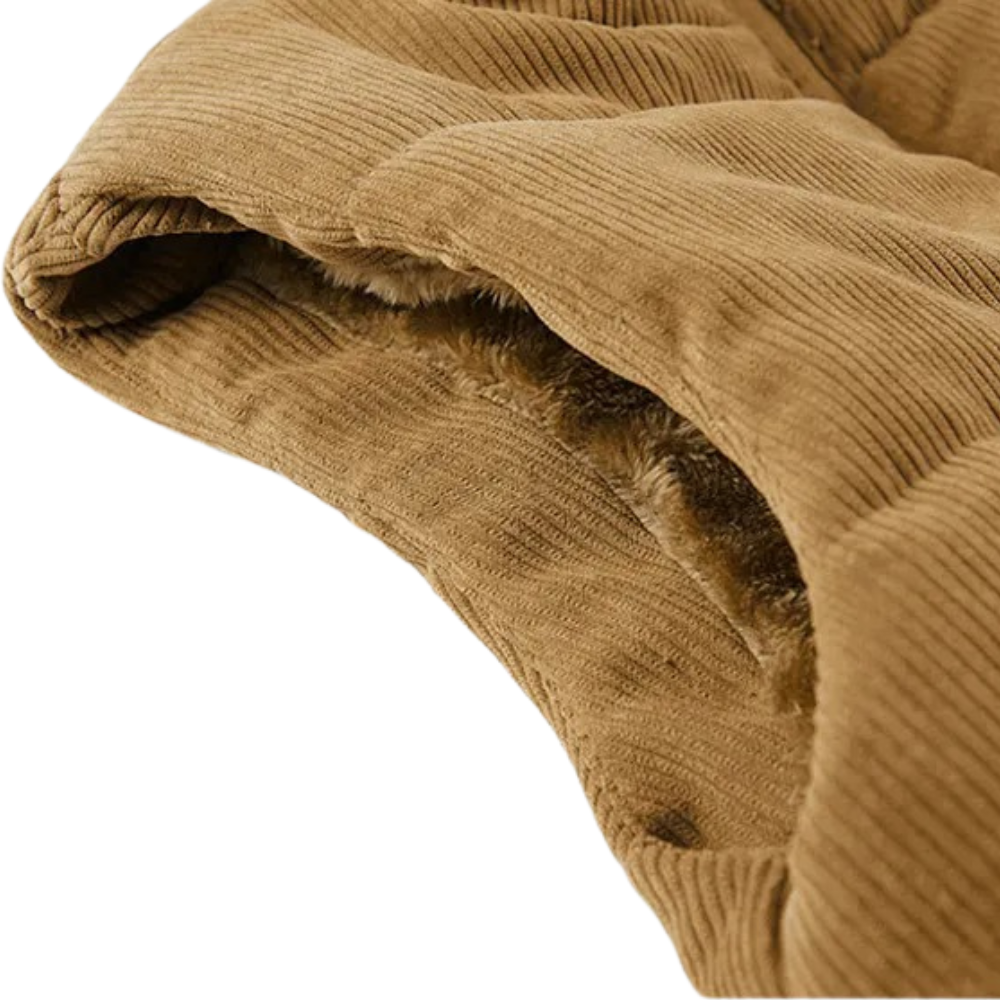 Men's Corduroy Gilet with Front Pockets