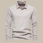 Men's Button-neck Polo Shirt – Dark Grey