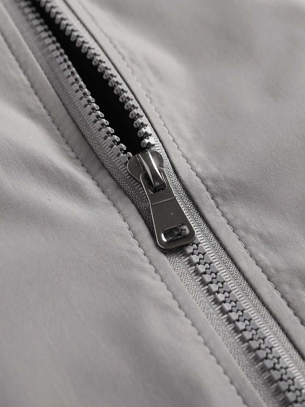 Men's Cotton Jacket with Stand Collar