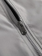 Men's Cotton Jacket with Stand Collar