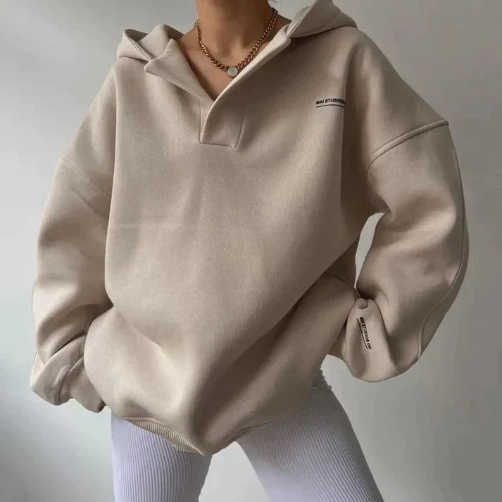 Women's Pullover Hoodie – Grey
