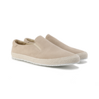 Men's Suede Slip-On Loafers in Grey