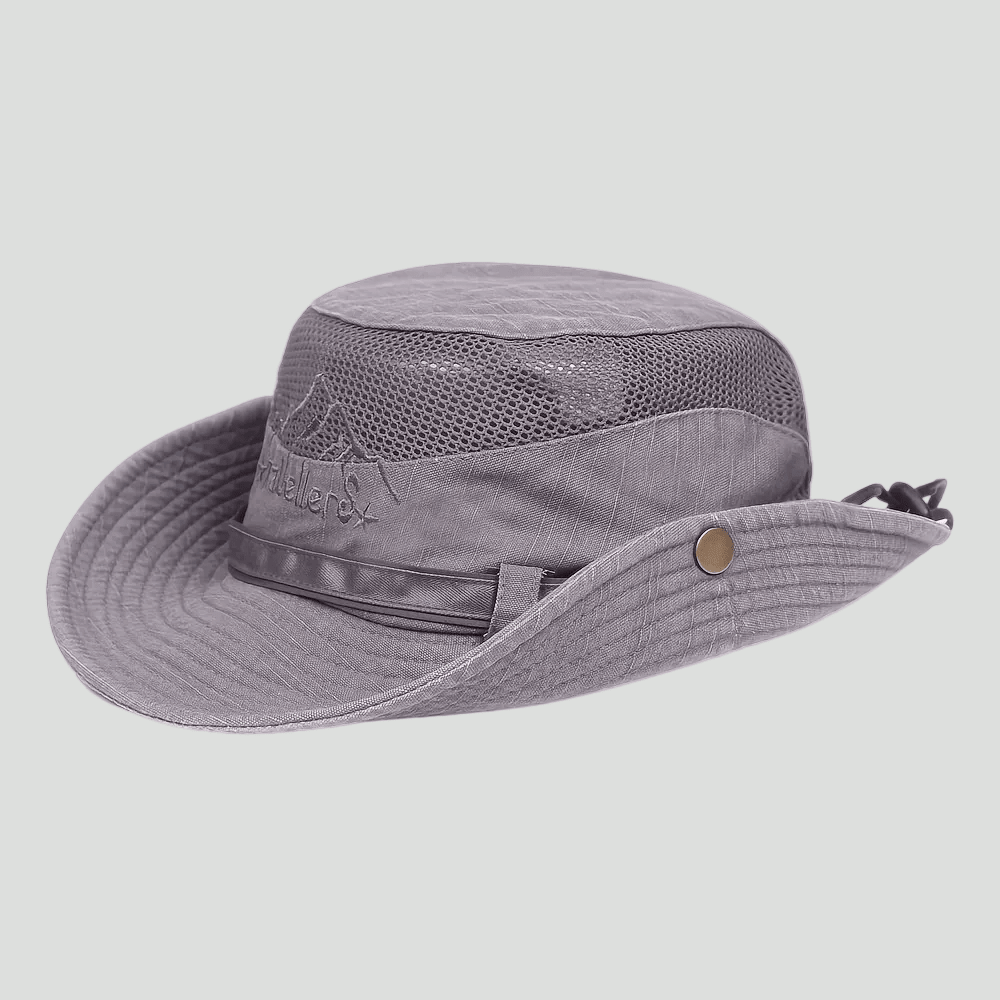 Men's Breathable Wide-Brim Outdoor Sun Hat
