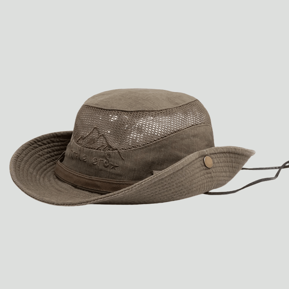 Men's Breathable Wide-Brim Outdoor Sun Hat