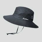 Men's UV-Protective Wide-Brim Sun Hat – Lightweight Breathable Mesh
