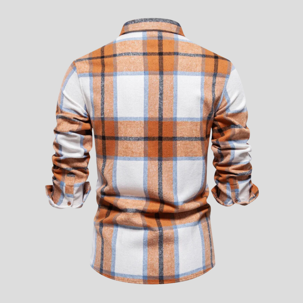 Men's Long-sleeve Overshirt – Green