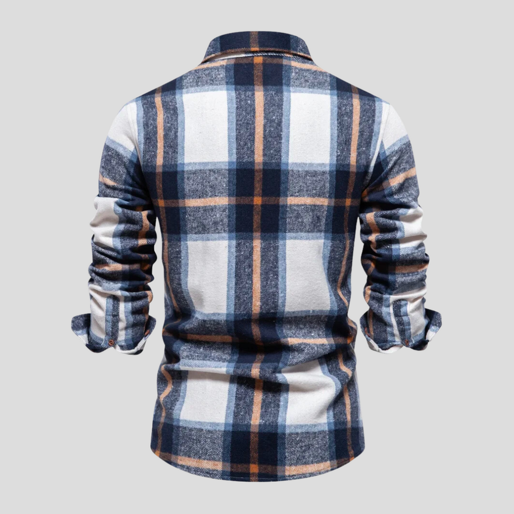 Men's Long-sleeve Overshirt – Green