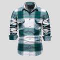Men's Long-sleeve Overshirt – Green
