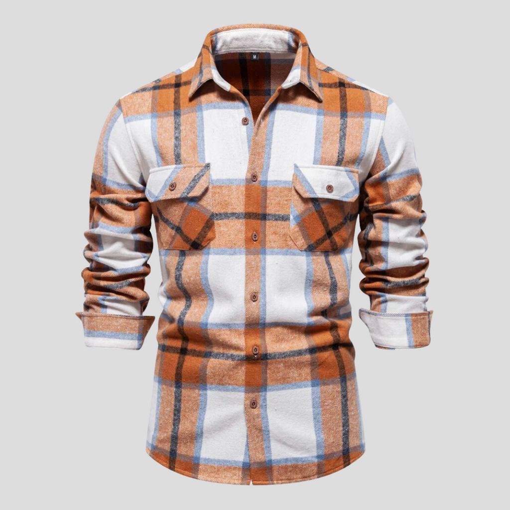 Men's Long-sleeve Overshirt – Green