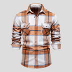 Men's Long-sleeve Overshirt – Green