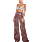 Women's Wide-leg Trousers – Grey