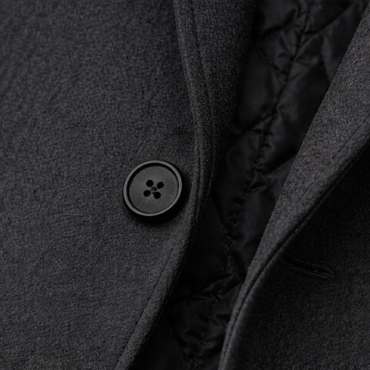 Men's Long Smart Winter Coat – Minimalist Tailored Cut