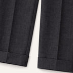 Men's Tailored Pleated Trousers – Relaxed Vintage Fit