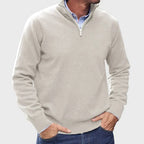 Men's Quarter-Zip Sweater – Refined Knit Layer