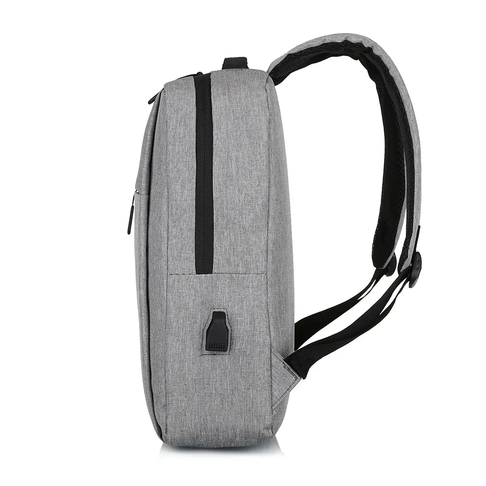 Men's Waterproof Laptop Backpack – Spacious Oxford Work Bag
