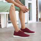 Men's Knitted Wingtip Oxford Shoes