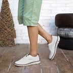 Men's Knitted Wingtip Oxford Shoes