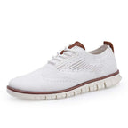 Men's Knitted Wingtip Oxford Shoes