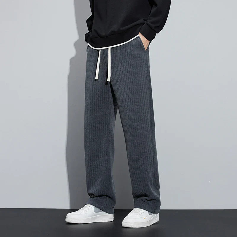 Men's Straight Leg Corduroy Trousers
