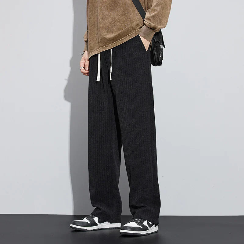 Men's Straight Leg Corduroy Trousers