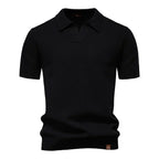Men's Classic Knit Polo Shirt – 10 Colours